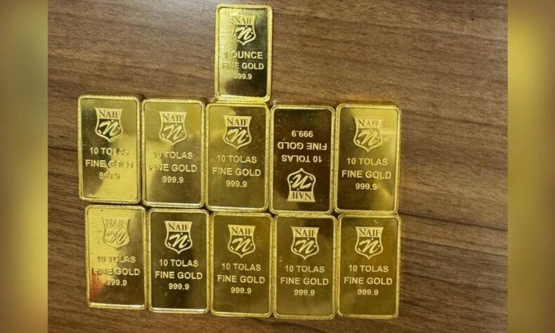 1763329720 DRI seizes Rs 155 crore gold at Hyderabad airport