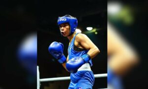 1763724955 Telangana leaders laud Nikhat Zareen on World Boxing Cup Gold