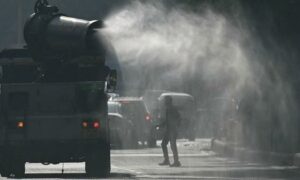 23 of 39 monitoring stations record AQI above 400 in