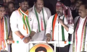 CM during Jubilee Hills by poll campaign