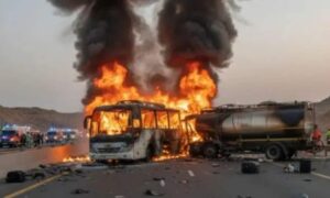 India sends high level team to Saudi Arabia after bus crash