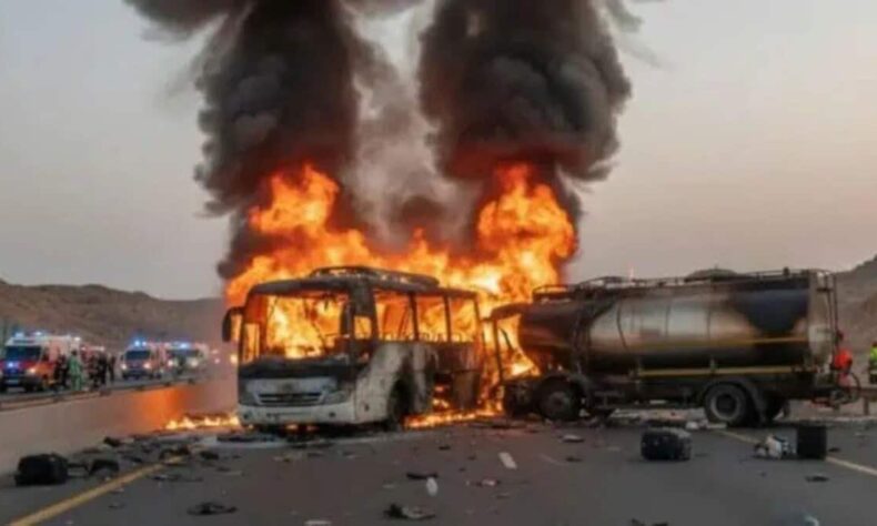India sends high level team to Saudi Arabia after bus crash