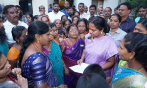 Kavitha calls her BRS expulsion undemocratic
