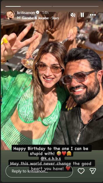 Kriti Sanon Kabir Bahia