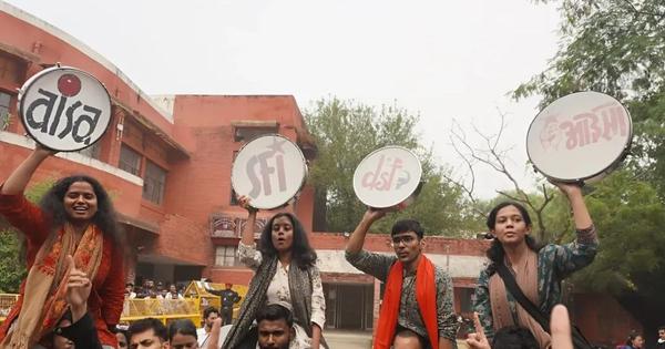 Left alliance wins all four posts in JNU student union