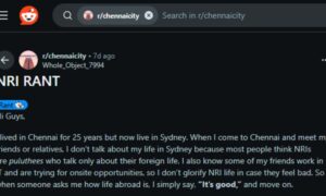 NRI gets candid about life in India after living abroad