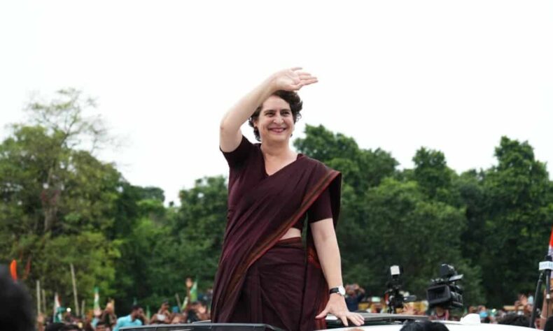 Priyanka says Nitish not respected in double engine govt