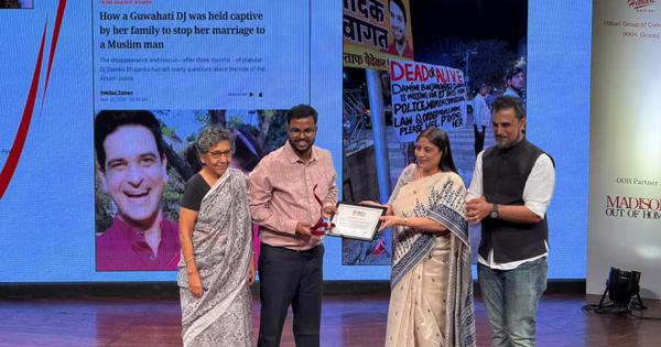 Scrolls Rokibuz Zaman wins 2025 Laadli Media Award