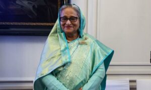 Sheikh Hasina says she plans to remain in India her