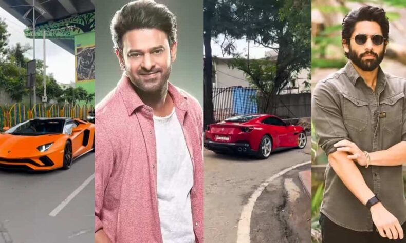 Tollywood actors and their supercars in Hyderabad
